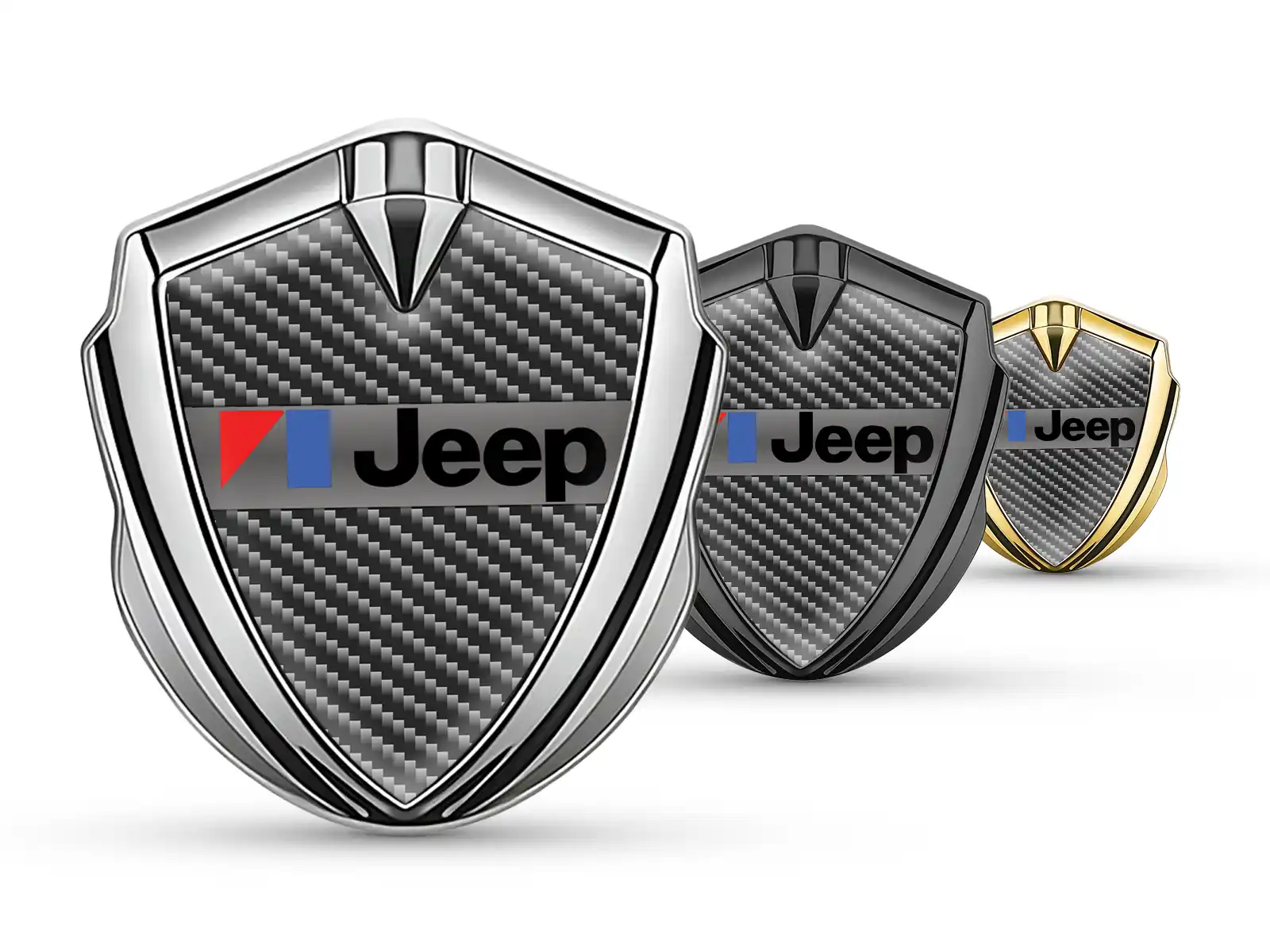 Jeep Emblème Métal Insigne Pro Style Acier Inox